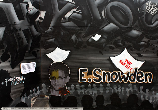 Edward Snowden. Hero or Traitor? Who to decide Snowden is a Hero or Traitor of our time? Edward Snowden, a former employee of CIA and NSA who was leaking details of several top-secret United States and British government mass surveillance programs to the press. Edward Snowdens reward: Temporary asylum in Russia. 'Now for many Years' -I could not do this without accepting the risk of prison. You can't come up against the world's most powerful intelligence agencies and not accept the risk. If they want to get you, over time they will.- Edward Snowden, June 2013. Edward Snowden - Hero or Traitor? Made with scruples by The Dark Roses Since 1984 - GALORE Urban Art Festival, Toftegårds Plads, Valby, Copenhagen, Denmark August 2013